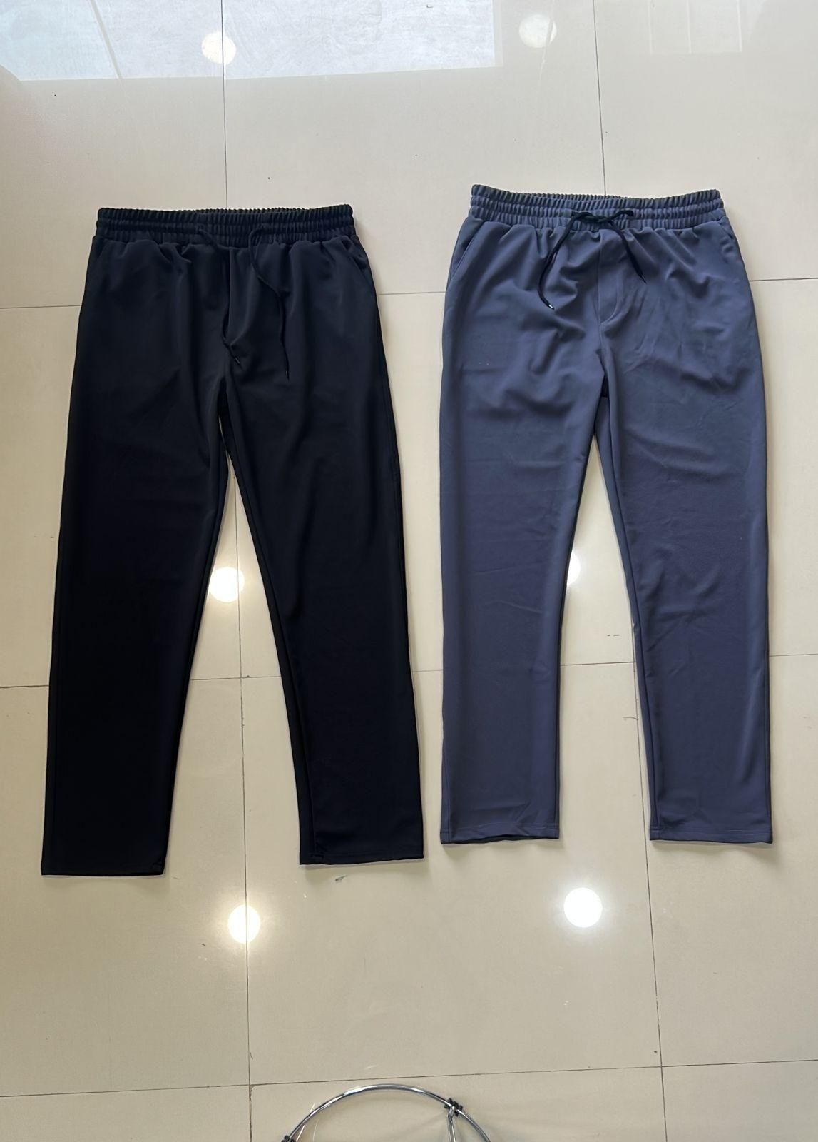 Men's Lycra Track Pants Combo – Pack of 2 | Regular Fit with Side Stripes | Stretchable & Comfortable Activewear for Gym, Sports & Casual Wear