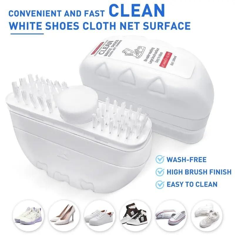 UrbanClean™ 2-in-1 Shoe Cleaning Brush with Built-In Liquid Dispenser