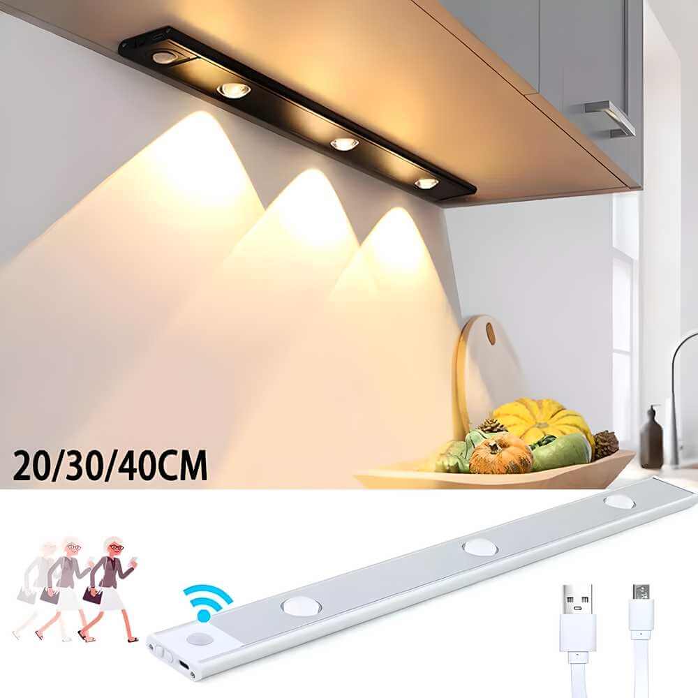 LED PIR Motion Sensor Cabinet With USB Rechargeble