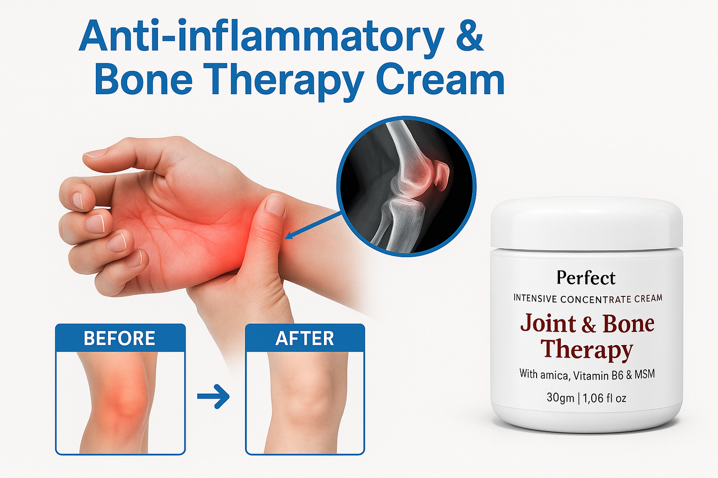 Anti-inflammatory & Bone Therapy Cream promotional image
