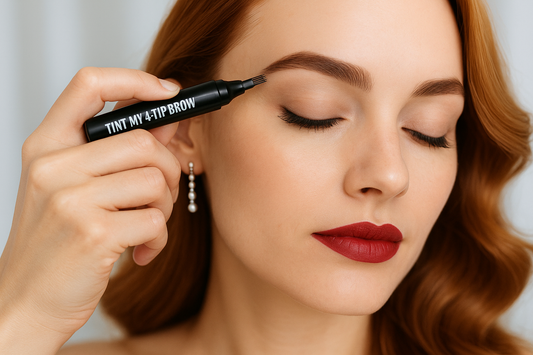4-Tip Brow Tint Pen - Application