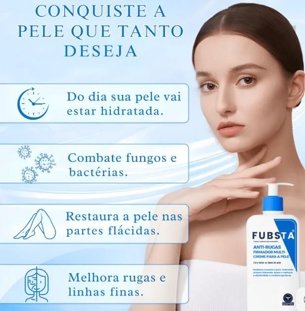Fubsta Anti-Wrinkle & Firming Cream – Pack of 2 (50ml x 2) | Collagen, Retinol & Vitamin E for Full Body Skincare