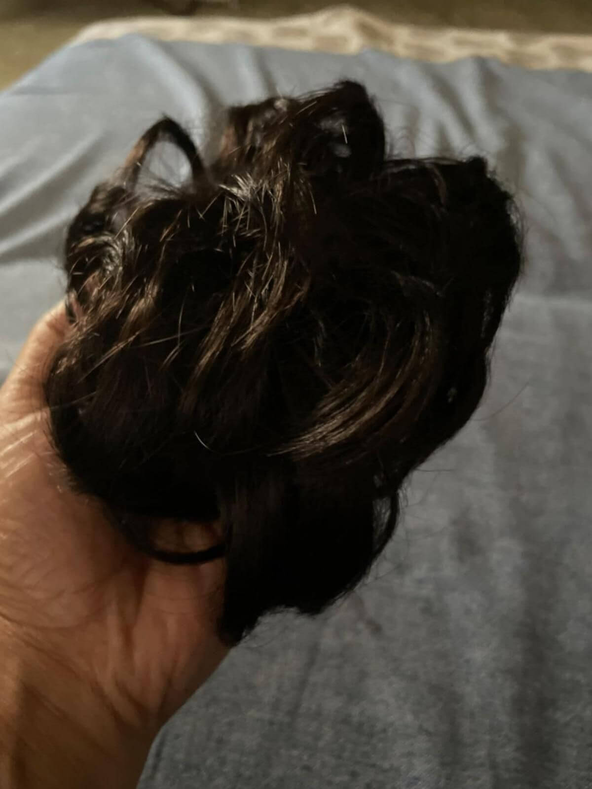 Artificial Hair Bun for Women – Elastic Messy Bun in Brown & Black (Pack of 2) | Instant Hair Volume, Natural Look & Easy Styling for Daily Use & Party Wear