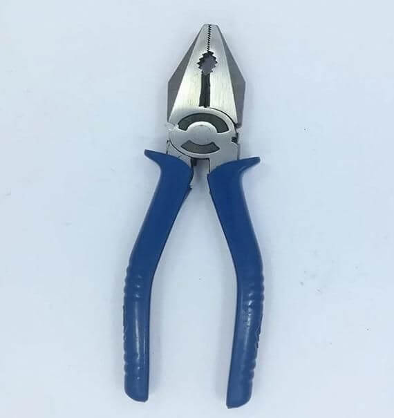 Heavy-Duty Combination Plier with Insulated Grip - Designer Hand Tool Kit (Pack of 1) | Durable Steel Build for Electrical, Household & DIY Use