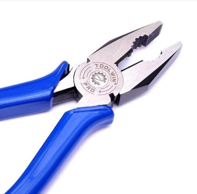 Heavy-Duty Combination Plier with Insulated Grip - Designer Hand Tool Kit (Pack of 1) | Durable Steel Build for Electrical, Household & DIY Use