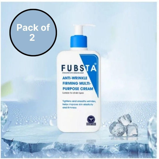 Fubsta Anti-Wrinkle & Firming Cream – Pack of 2 (50ml x 2) | Collagen, Retinol & Vitamin E for Full Body Skincare