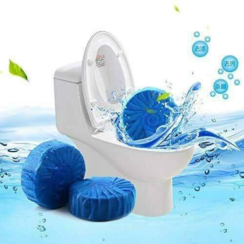 Toilet Cleaning Tablets (Pack of 10) - Powerful Deodorizer & Bowl Cleaner | Deep Clean, Germ Removal & Fresh Fragrance for Bathroom Hygiene