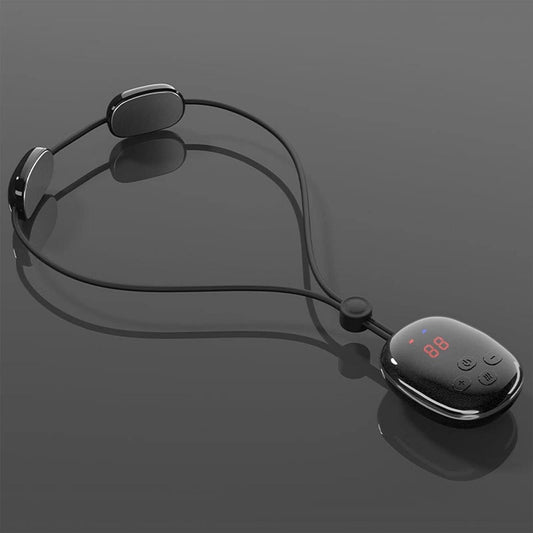 Smart Neck Massager with Heat & Vibration – Cordless, Portable & Lightweight