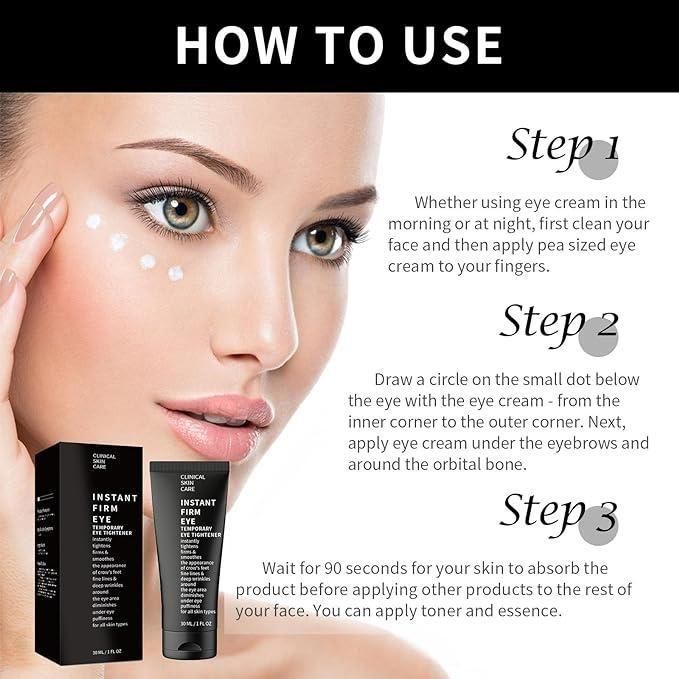 Instant FirmX Eye Bag Cream – Best Anti-Aging & Eye Firming Cream (50g) - UrbanAvi Store