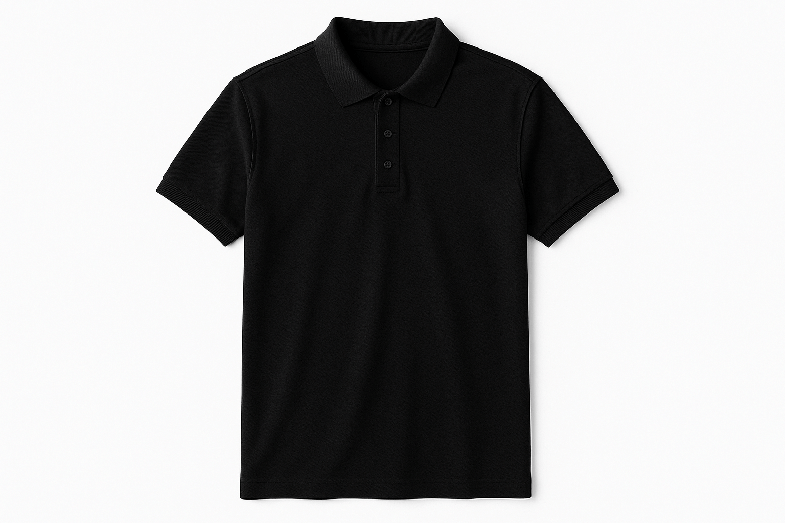 Black Polo T-shirt