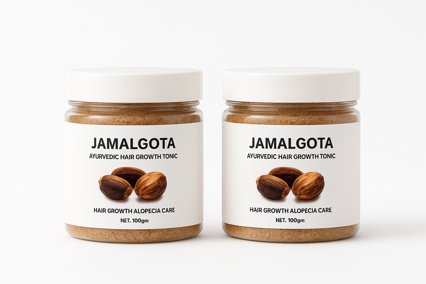 Jamalgota Ayurvedic Hair Growth Powder - Pack of 2